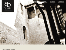 Tablet Screenshot of dugal.it